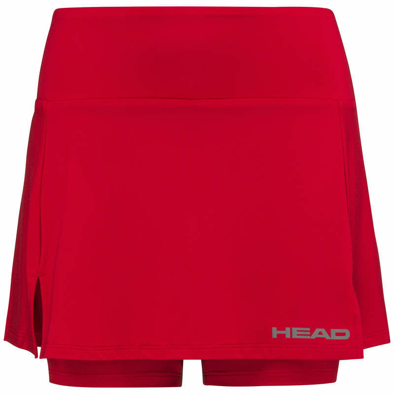 Head Women's Club Basic Skort – Falda Shorty Con Pantalón Interior, Cintura Alta Elástica, Tejido Que Seca Rápido Y Protege Del Sol