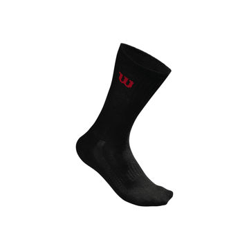 MEN'S CREW SOCKS 3PAIR/PACK - BLACK