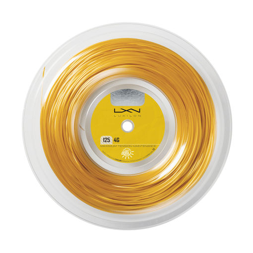 LUXILON 4G 125 200M GO TENNIS STRING - REEL