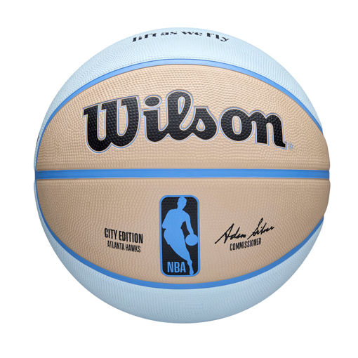 Shop Wilson 2024 NBA Team City Edition Basketball Atlanta Hawks