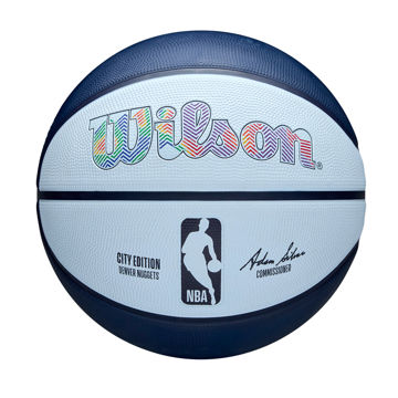 Shop Wilson NBA Team City Edition Basketball Denver Nuggets
