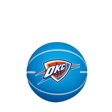 Shop Wilson NBA Dribbler Basketball Oklahoma City Thunder Blue