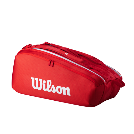 Wilson Super Tour Red 9 Pack Tennis Bag