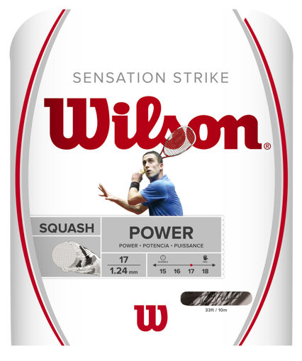 Shop Wilson Sensation Strike 17 Squash Strings