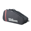 Shop the Wilson Tour 6 Pack Racket Tennis Bag 2025 Black