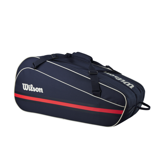 Shop the Wilson Team 6 Pack Racket Tennis Bag